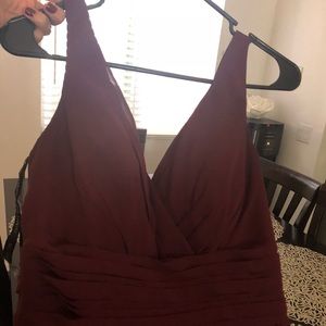 Beautiful Bill Levkoff Bridesmaid Dress In “Wine”